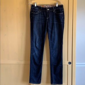 Paige denim straight leg jeans